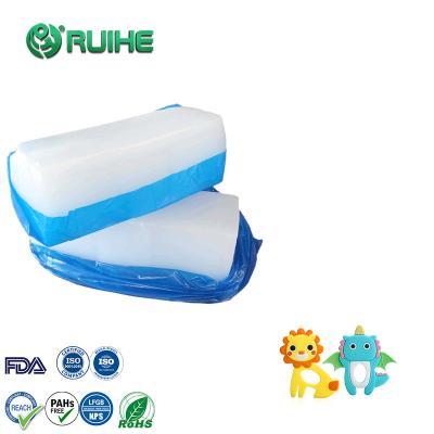 China 80 Shore Uma borracha de silicone HTV fumada para resistência a altas temperaturas à venda