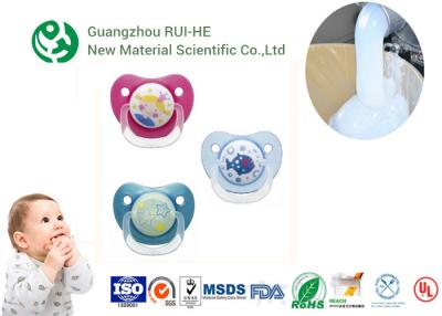 China Flüssiger Silikonkautschuk für Baby-Nippel, Flaschen-Spritzen 2-teiliges LSR 6250 - 60 mit LFGB zu verkaufen