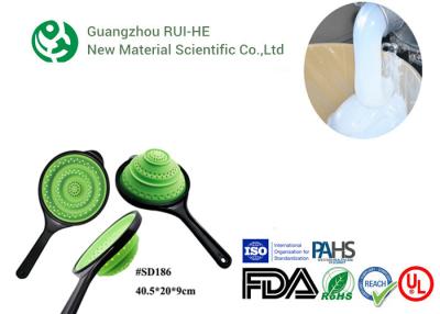 China Borracha de silicone líquida altamente transparente do produto comestível de ROHS LSR 6250-20 para fazer moldes diferentes à venda