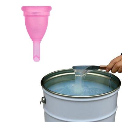 Chine Le caoutchouc de silicone liquide du transparent LSR pour faire la tasse menstruelle médicale à vendre