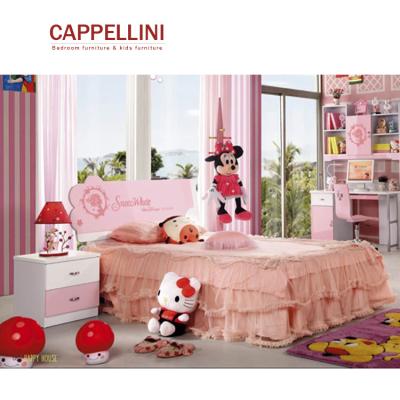 China Modern Princess Kids Bedroom Set Children Furniture Sets Pink Girls Bedrooms Children Furniture for sale