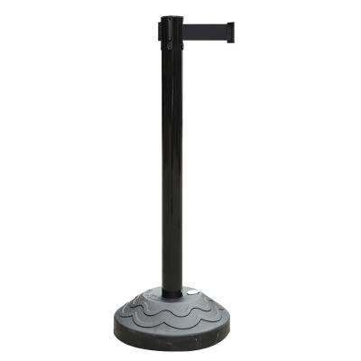 China Custom High Quality Crowd Control PVC Crowd Control Stand With Retractable Belt for sale