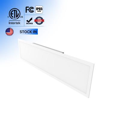 China 1x4 LED Panel plano Superficie de luz montada 3500K 4000K 5000K 120° Ángulo del haz en venta