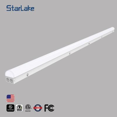 China Office LED Linear Strip Light Fixture / Suspended Linear Pendant Lighting for sale