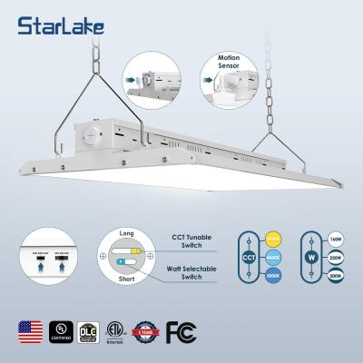 China Tunable LED Linear Highbay Light 80W 100W 120W Aluminum Material for sale