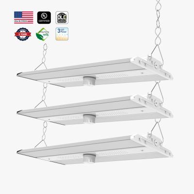 China Dimmable Led Linear High Bay Light Hanging Highbay Shop Lighting Fixtures For Workshop for sale