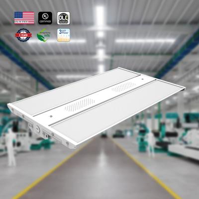 China 80W 400W Dimmable Industrial High Bay Square Led Light Linear Highbay for Industrial Workshops for sale