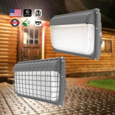 China OEM Slim LED Wall Pack Light 30W 40W 60W 80W 120W 3CCT Ajustável IP65 à prova d'água para docas de carga à venda