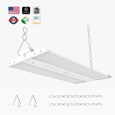 China USA Warehouse Led High Bay Lights 200W 300W 3Cct Adjustable Industrial Lighting Commercial Highbay Shop Light for sale