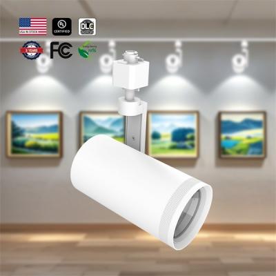 China 110 Lm/w IP20 Lámpara de pista LED 10/15/20/25/30W Luz ajustable para galerías de arte en venta