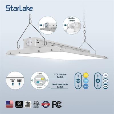 China Langlebige 80W 110W 165W 220W 225W 300W LED-Linien-Hochbuchtenleuchte mit Aufhängung zu verkaufen