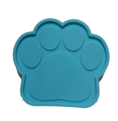 China Stocked Pet Supplies Lick Pads Slow Food Pads For Real Dogs Edible Silicone Bowls For Dogs And Cats Suction-Cup Pet Tray for sale