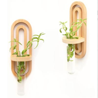 China Nordic Eco-Freindly Wall Hanging Storage Shelves Flower Handmade Plant Wooden Wall Hanging Rack for sale