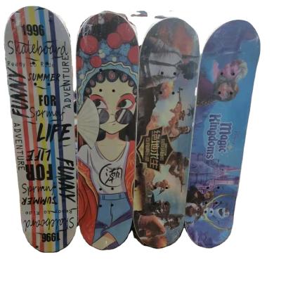 China Kids and Teens Four Wheel Skateboard Kids Skateboard Novice Double Warp Board Road Kids and Teenagers Skateboard Professional Manufact for sale