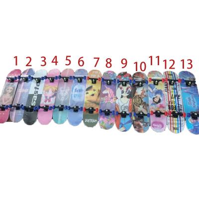 China China factory direct supply cheap wholesale good quality custom professional wooden kid youth and teenage 4 wheel skateboard for sale