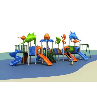 China New Baby Entertainment Games Theme Children's Indoor Slide and Swing Newly Designed Children's Park Combination Equipment Outdoor Playground Equipment Ch for sale