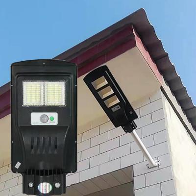 China 198 LED Garden Street Light Solar Outdoor Garden Wall Lights With 5000MAH 50w 100w 150w Outdoor Lamp for sale