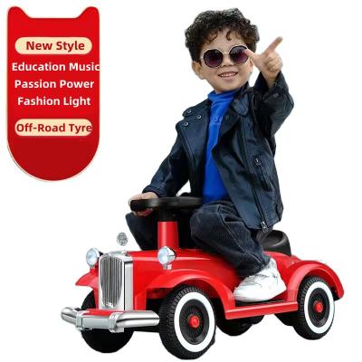 China Ride On Toy 2022 New Design Thomas Train Toy Electric Motorcycle Car Kids Power Wheel Non-slip Ride On Cars for sale