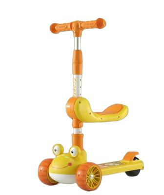 China High Quality and Low Price Frog Plastic Children's Scooter PP Children's Scooter Children's Scooter for sale