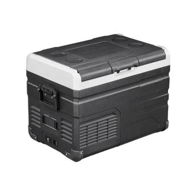 China 12V 50L Outdoor Electric Portable Fridge Cooler Insulated Camping Fishing Car Freezer for sale