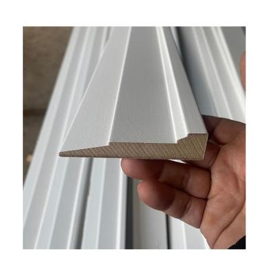 China Whosale Contemporary Medium Density Fiberboard Wall Decor Primed Trim Board for sale