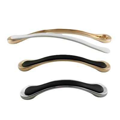 China Middle East Modern Zinc Alloy Modern Cabinet Handle Cupboard Door Knob Drawer Pulls for sale