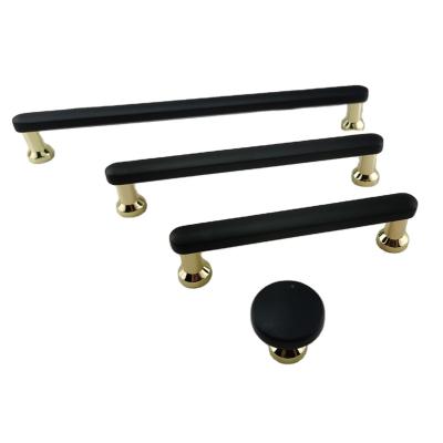 China Contemporary Modern Zinc Alloy Cabinet Handles Dresser Pull Handle And Knobs Door Hardware for sale