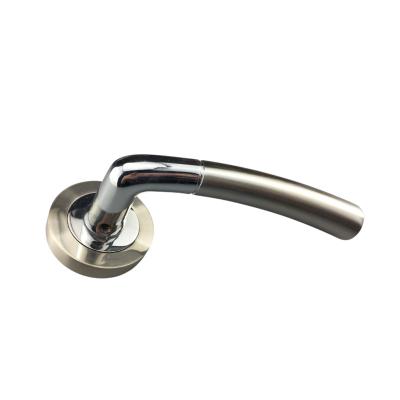 China Modern Classic Lever Tubular Door Handle Handle For Sliding Door Lock for sale