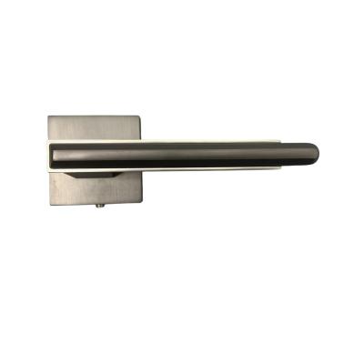 China New Design Security Door Handle Lever Modern Zinc Alloy Door Handle For Interior Door for sale