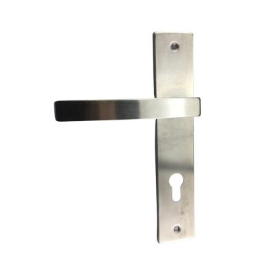 China Modern classic door handles with lock interior doors handle stainless steel lock door handle for sale