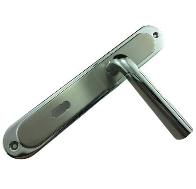 China Modern Aluminum Bedroom Door Handle Glass Door Handle Locks for sale