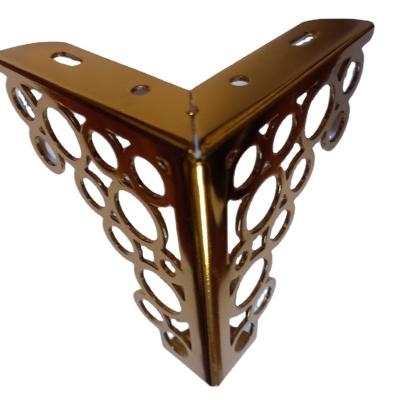 China Modern Furniture Accessories Hardware Table Legs Gold Metallic Furniture Legs for sale