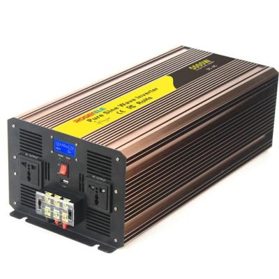 China Aluminum Alloy Factory Supply 12v 24v 48v 5000 Watt AC 110v 220 Volt Inverter DC for sale