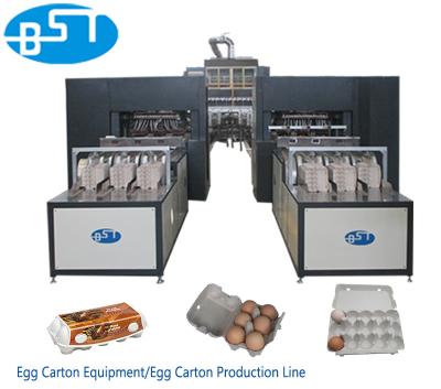 China For the production of egg carton which contain 6 BST hot selling egg carton machine EC5400 for sale