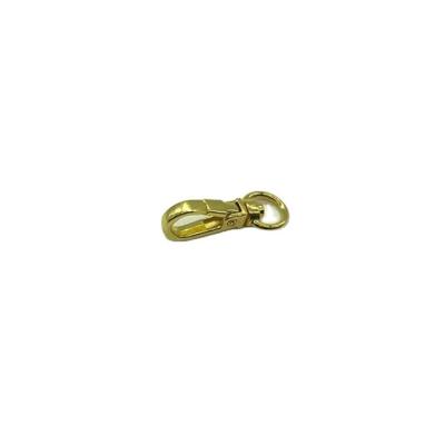 China Wholesale 32*10mm Metal Light Gold Snap Hook For Handbags Hardware for sale