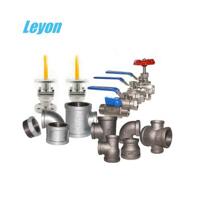 China Tubing Tools Irrigation Fitting Bspt Ductile Pipe Fittings Valve Black Drawings CAD Draw En Standard Galvanize Iron 1/2