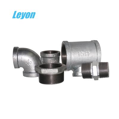 China Suitable For Pipe Lines Water Connect Malleable Iron Pipe Fittings Market Malleable Iron Fittings NPT Malleable Iron Fittings Near Me for sale