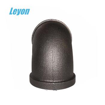 China Water Leyon Malleable Iron Black Pipe Fitting 90 Degree Elbow for sale