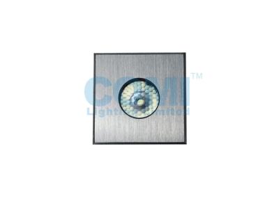China 1 * 2W Small Square Recessed LED Inground Spot Lights with Strong Up Light for sale