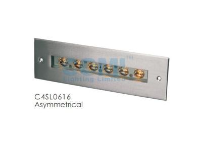 China C4SL0616 C4SL0618 6 * la iluminación linear LED del submarino asimétrico de 2 W con la manga del montaje, ahuecó luces de la piscina del LED en venta