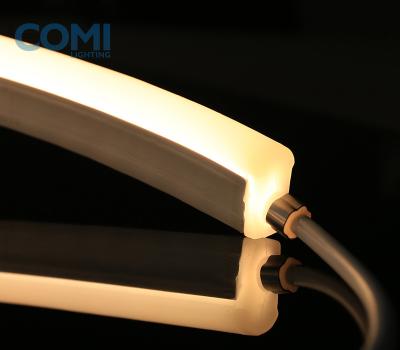 China O plano ajustável de néon das luzes de tira do diodo emissor de luz de F15 F21 DMX/abobadado dá forma 9W/ao medidor CRI80 IP68 impermeável à venda