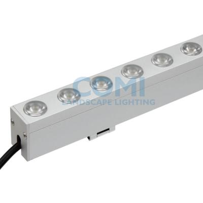 China 24VDC 4 - 25W modularer Mini Outdoor Wall Washer LED, der 2200 beleuchtet - 6500K zu verkaufen