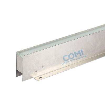 China DMX512 6W 12w Recessed a luz linear do diodo emissor de luz com vidro geado IP67 à venda