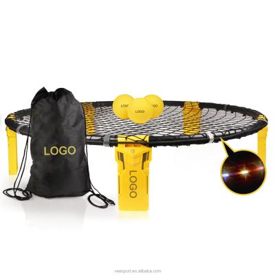 China Competition Beach Volleyball Match Set Customized On The Legs Backyard Workout Sports Funny OEM 3pcs Ball Game Set for sale