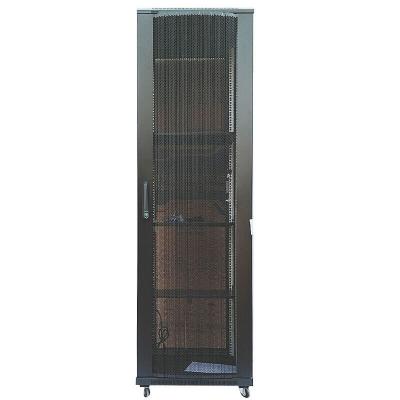 China TOTEN GD6142 19inch 42u server rack 19 42U mesh door network cabinet en venta