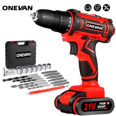 China Factory direct electric screwdriver electric drill cordless rechargeable lithium battery with drill attachment set machine tools Sku002416-6 for sale