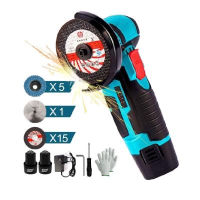 China Easy To Use Hot Sale Quality Certified 12V Cordless Electric Multifunctional Handheld Mini Angle Brushless Grinder for sale