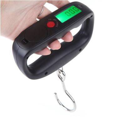 China Yes LCD Display 50kg Luggage Scale With Hook Weight Machine Fish Scale for sale