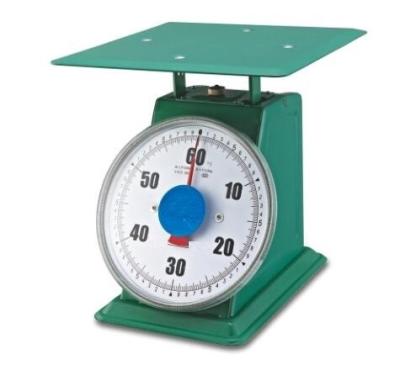 China 60kg Spring Scale Mechanical Dial Scale Iron Large Capacity Food Scale 60 for sale