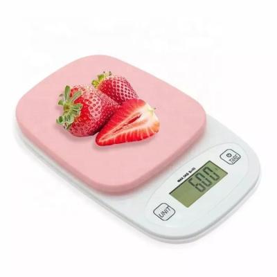 China WITH LID fashion design fashion design kitchen scale waterproof /food scale ABS digital cooking scale for sale